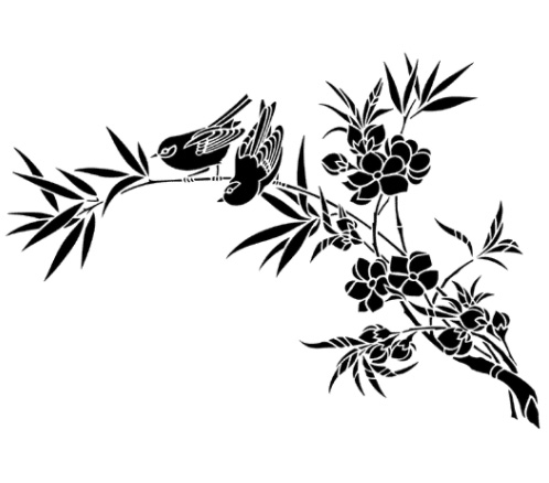 498x438 Easy Japanese Flowers Drawings