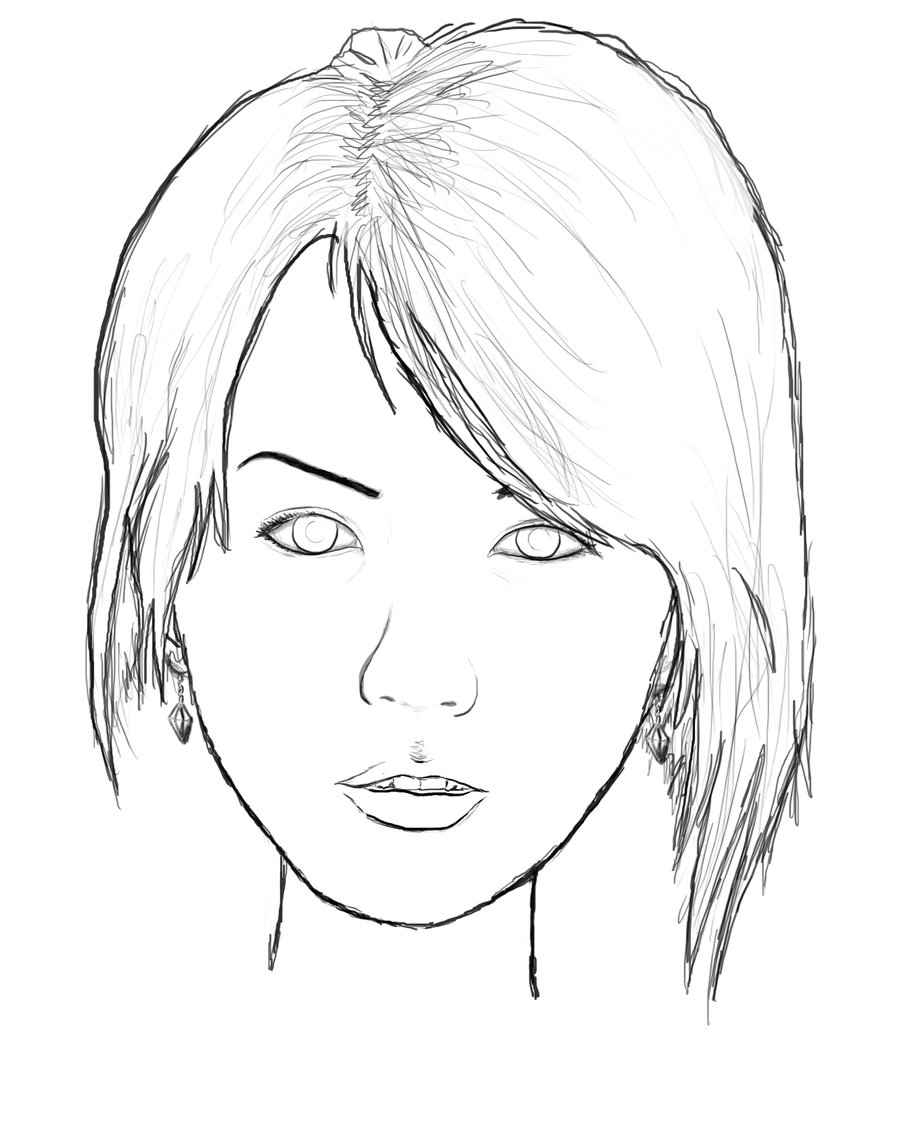 900x1126 Japanese Girl Pencil By Dwanx