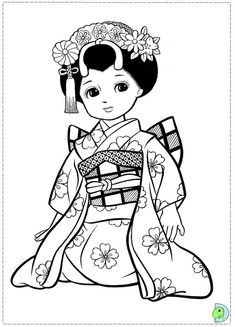 235x327 Japan Girls Day Images Coloring Pages For All