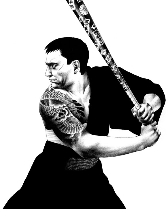 583x722 Ball Point Pen Illustrations By Hakuchi Abduzeedo Design