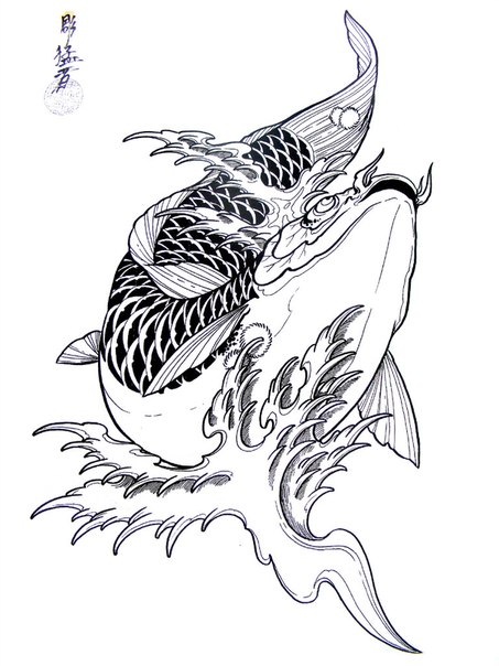 453x604 Dragons, Snakes, Birds, Skulls Jack Mosher Japanese Tattoo