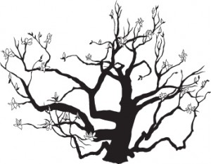 300x233 Wedding Logo Japanese Magnolia Tree What's Jenny Making