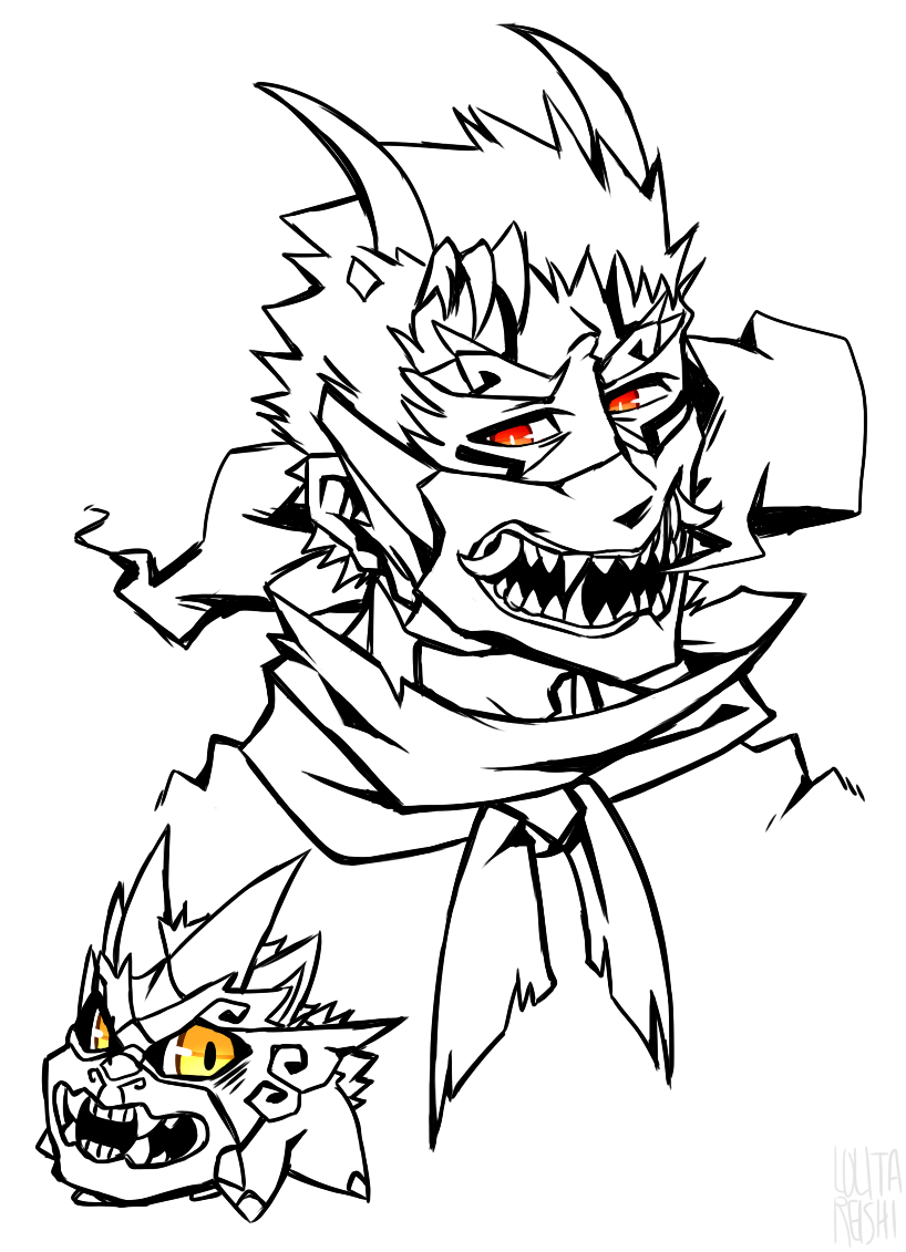 818x1131 Demon Mask Hashtag Images On Tumblr