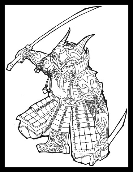 430x556 Samurai Armor By Sassinak