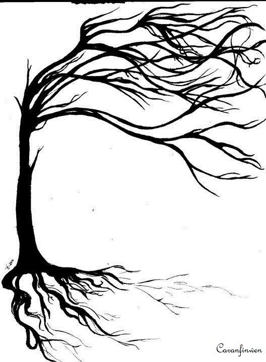 528x719 Woodland Zentangle Japanese Tree By Caranfinwen Playing