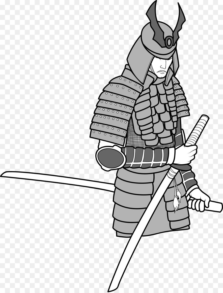 900x1180 Warrior Samurai Royalty Free Illustration