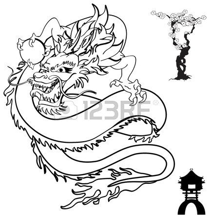 435x450 Japanese Dragon Stock Photos. Royalty Free Business Images