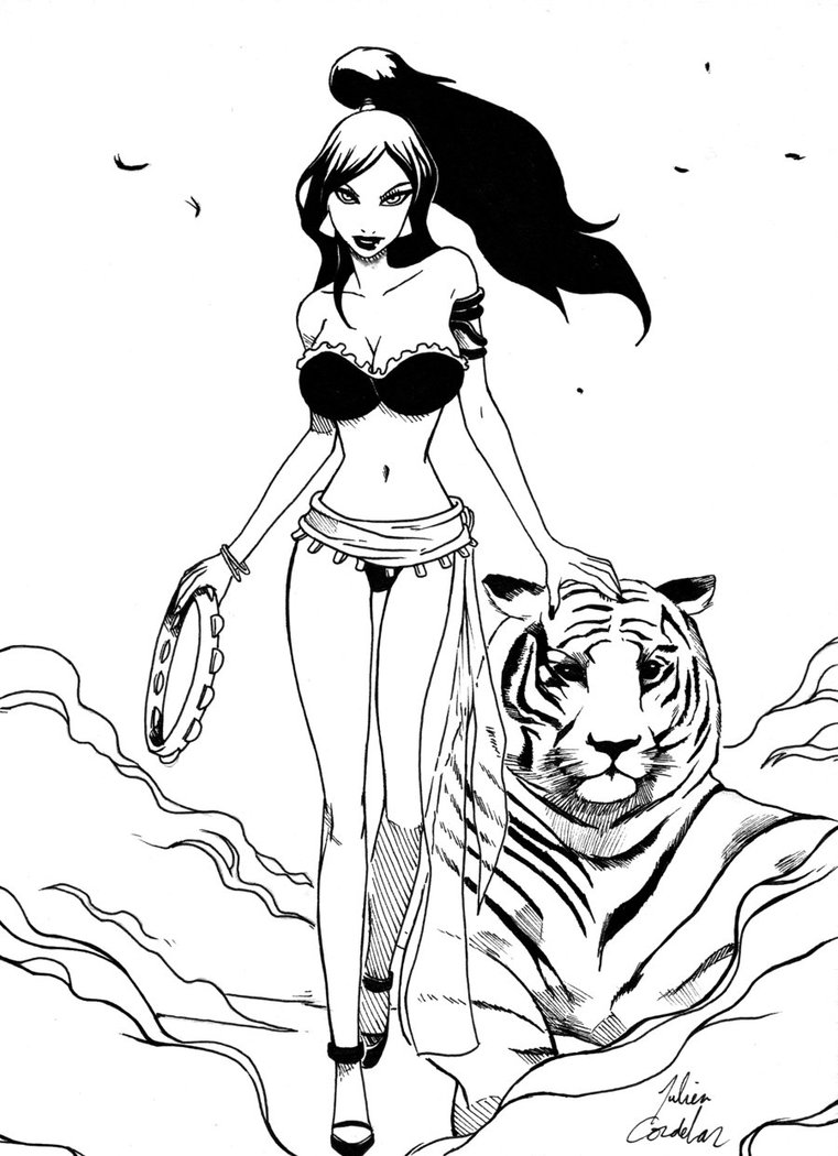 761x1050 Jasmine With Raja By Dedorgoth