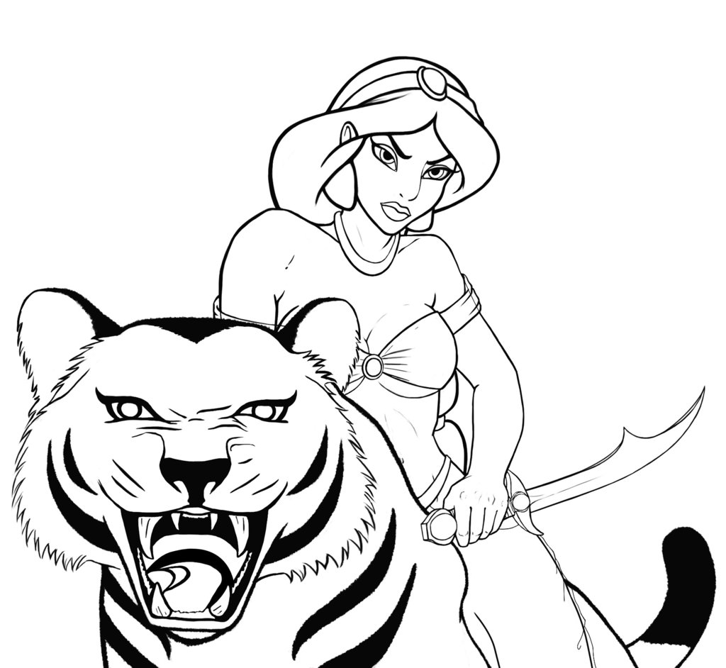 1024x942 Princess Jasmine By Tracywong