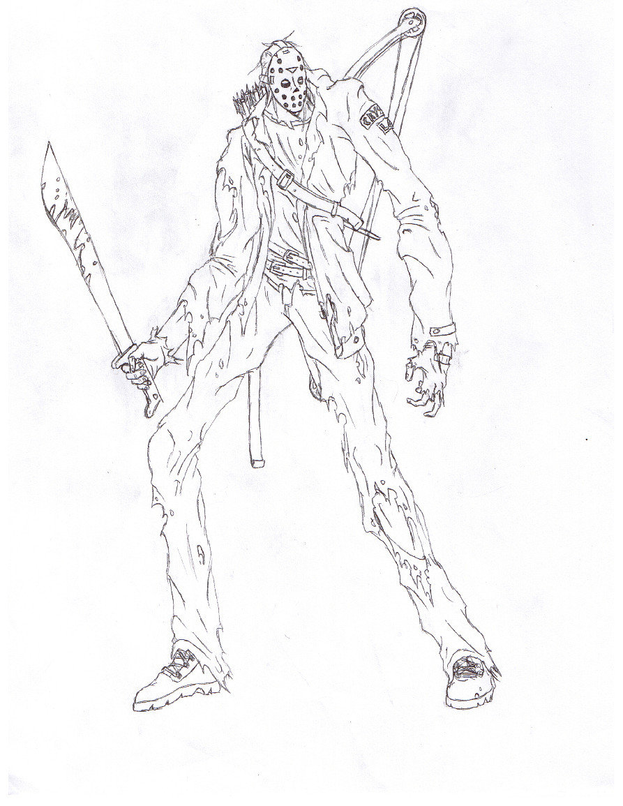 893x1155 Jason Voorhees By Lord Zymeth