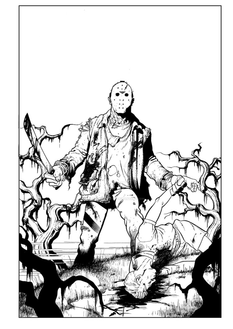 753x1062 Jason Voorhees By Angryrooster
