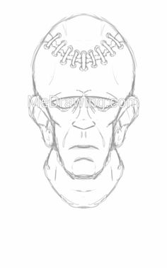 236x377 Horned Robot Mask Sketch Sketches Art Challenge