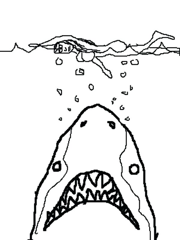 Jaws Drawing at GetDrawings | Free download