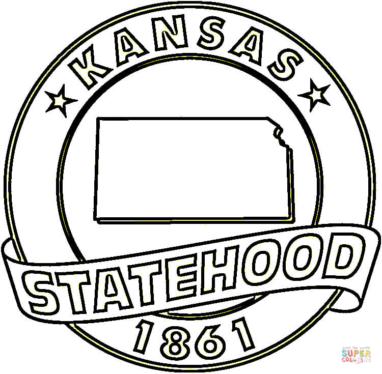 750x735 Kansas Coloring Page Free Printable Coloring Pages