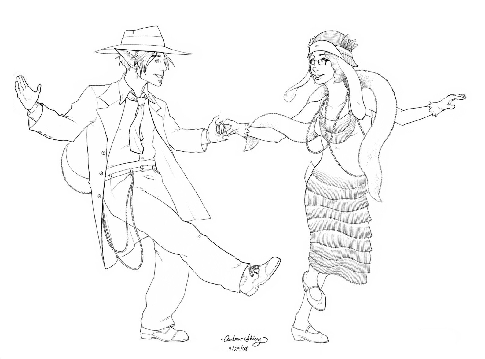 1587x1174 Sd Jazz Dance By Silentsketcher