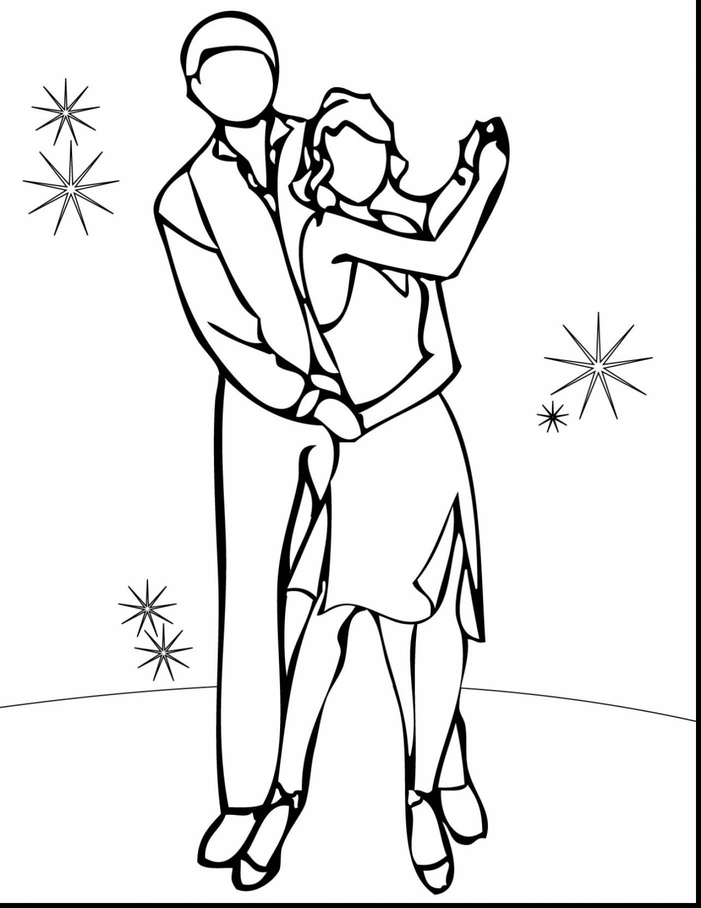  Jazz Dance Coloring Pages 2