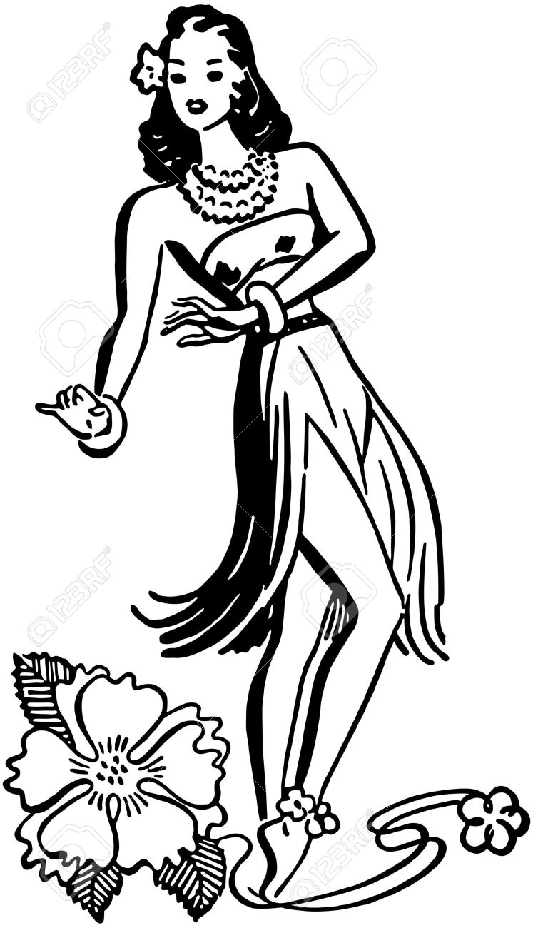 747x1300 Drawn Dancer Hula