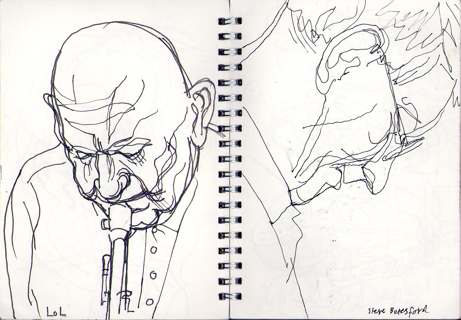 1504x1045 Jazz Drawings Jim Dunkley