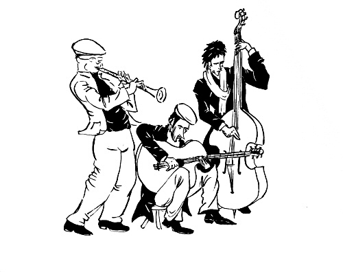 500x396 Jazz Band (A Short Wip) [Archive]