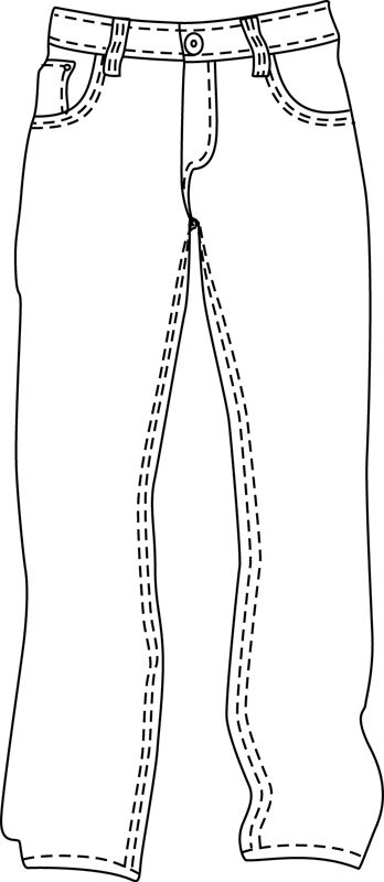 348x800 Dark Denim Jeans