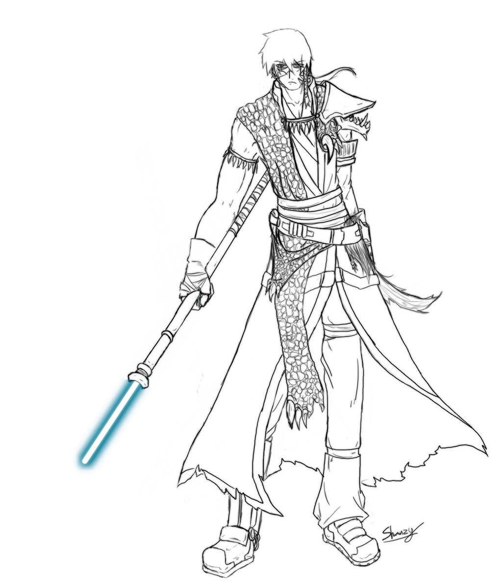 Jedi Drawing at GetDrawings | Free download