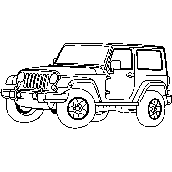 Jeep Drawing at GetDrawings | Free download