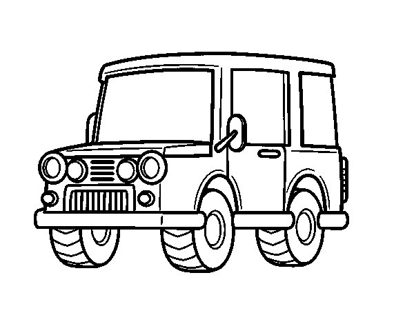 600x470 Jeep All Terrain Coloring Page