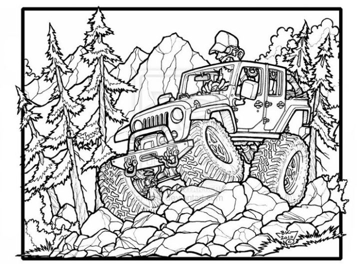 715x529 Image Result For Jeep Sketch Jeep Jeeps