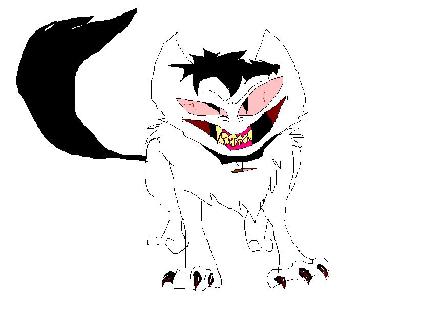 867x620 Jeff The Killer Cat By Queenofcreepypasta