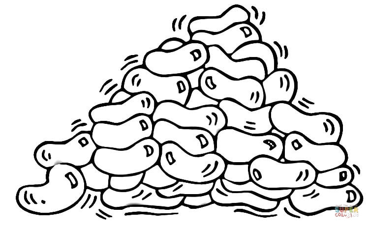 750x464 Beans Coloring Page Free Printable Coloring Pages