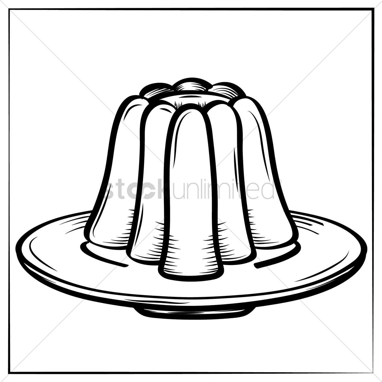 1300x1300 Jelly Vector Image