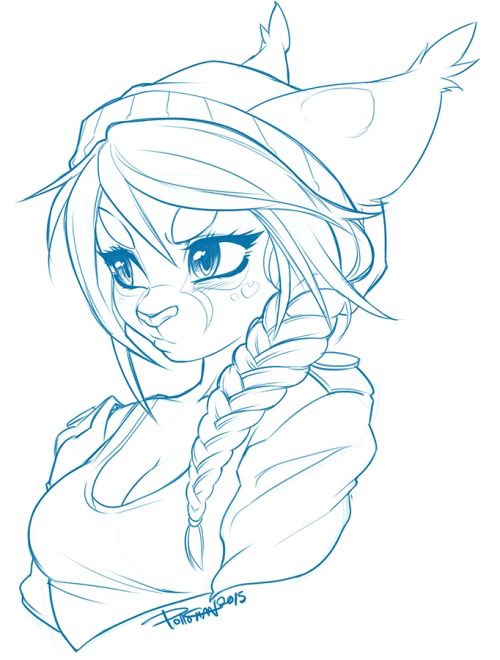 500x660 Pollo Chan Furriesanthros Furry Art, Draw