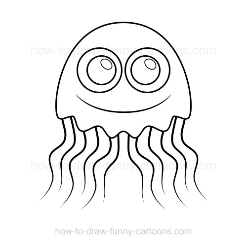 500x499 To Draw A Jellyfish