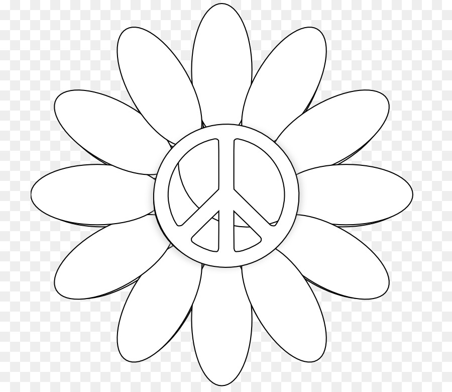 900x780 Peace Symbols Black And White Tattoo Clip Art