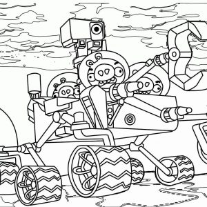 300x300 Angry Birds Go Jenga Coloring Pages Fresh Angry Birds Go Coloring