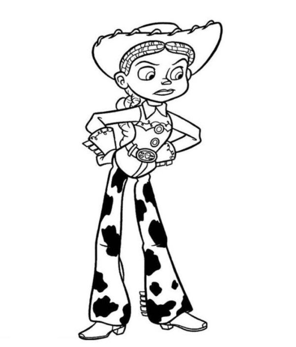 Jessie Toy Story Drawing at GetDrawings | Free download