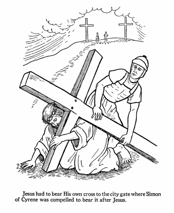 670x820 Day.11 Easter Bible Coloring Page