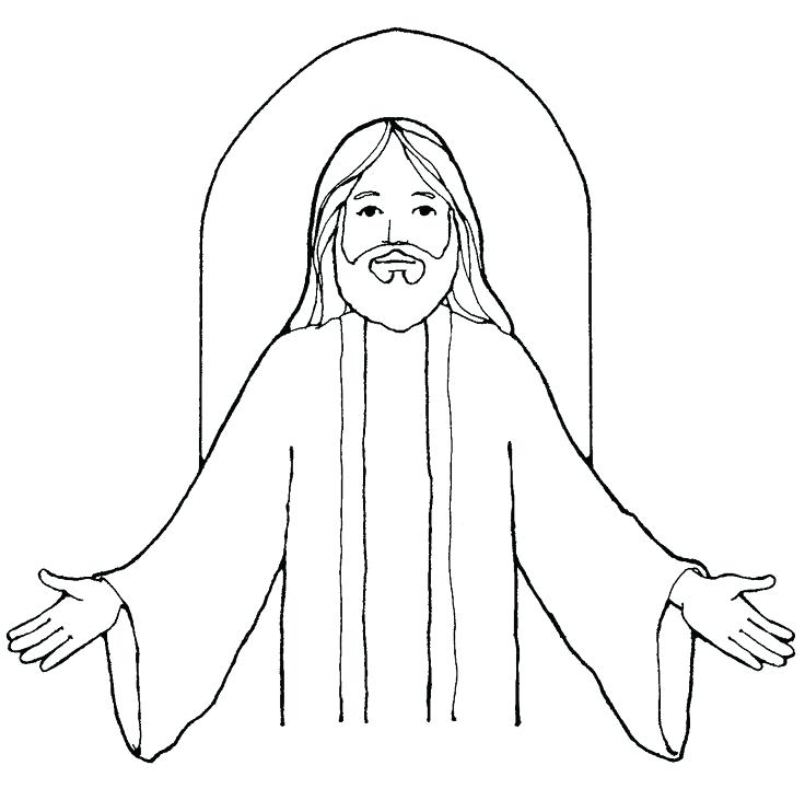 736x721 Clipart Of Jesus Clip Art Jesus Carrying The Cross Clipart