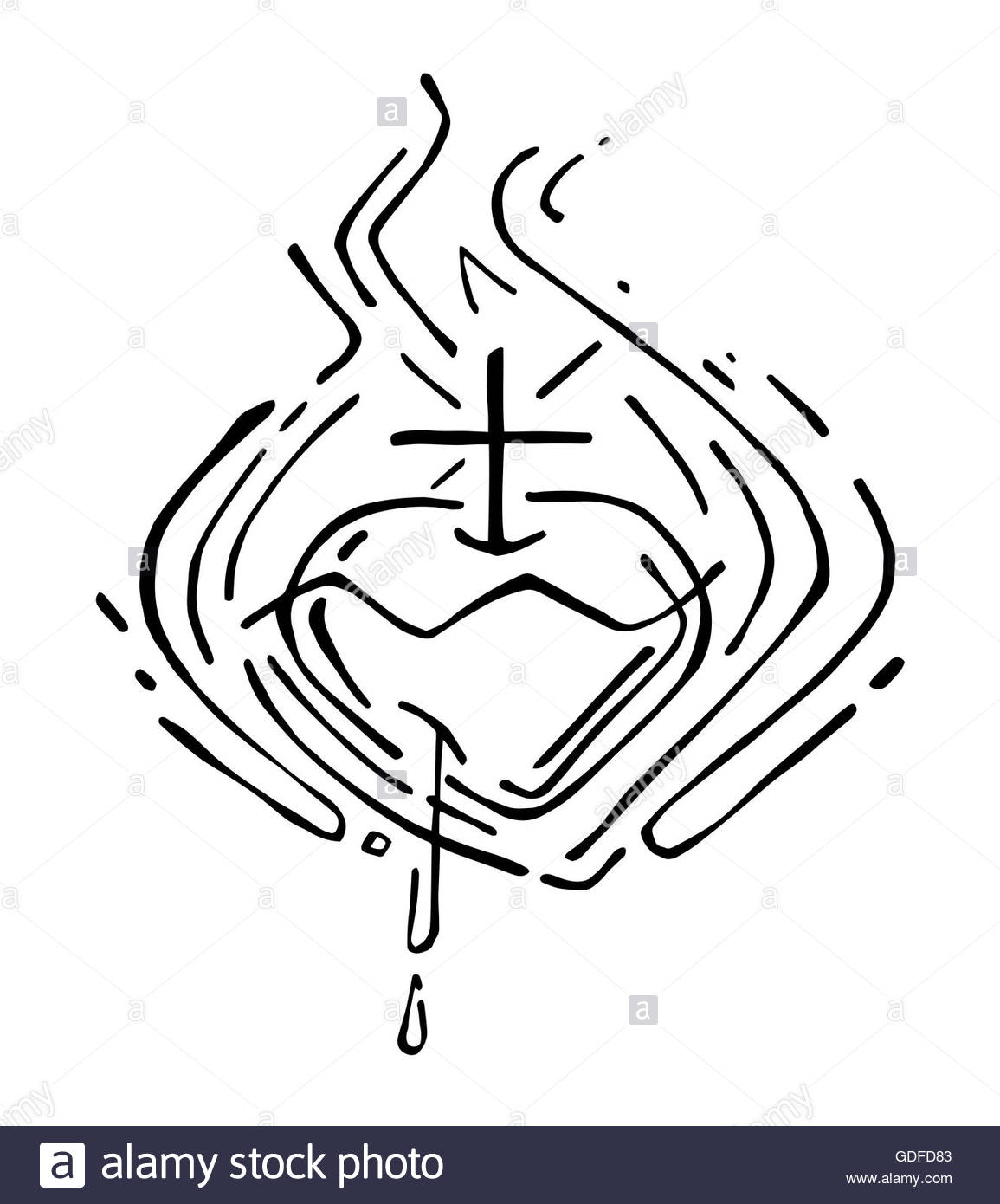 1155x1390 Hand Drawn Vector Illustration Or Drawing Of Jesus Christ Sacred