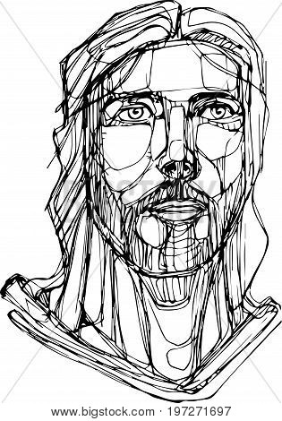 315x470 Jesus Face Images, Illustrations, Vectors