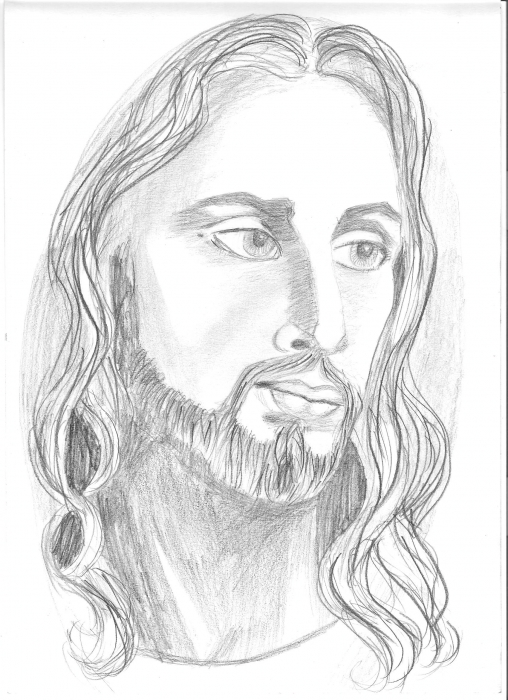 508x700 Portrait Of Jesus Christ By Priyapaul On Stars Portraits