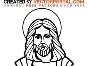310x233 Jesus Christ Vector Drawing 2 Free Vectors Ui Download