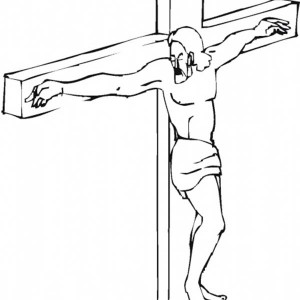 300x300 Good Friday Coloring Pages Crucifixion Of Jesus Christ Batch
