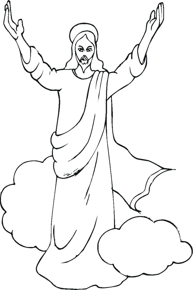 736x1105 Coloring Jesus And The Children Coloring Page