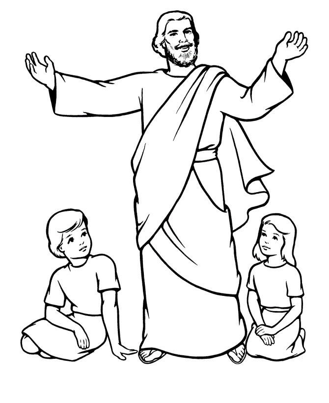 670x820 Jesus Coloring Page Coloring For Kids