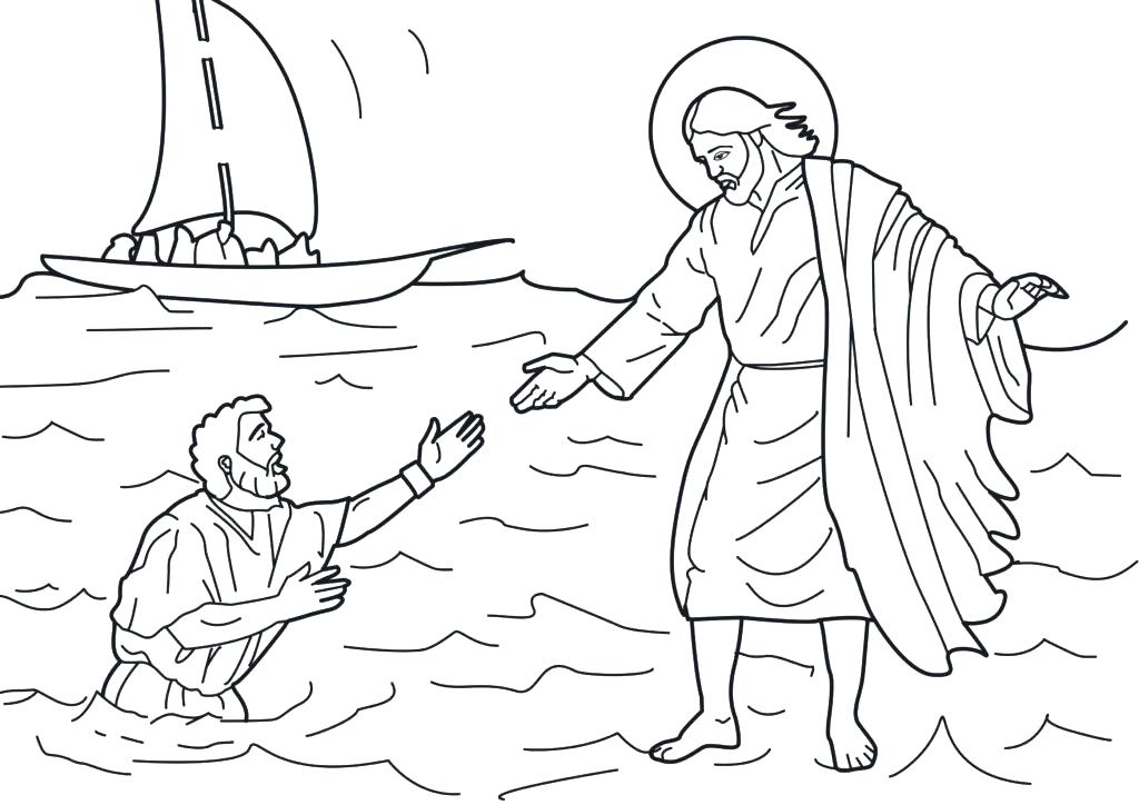 1024x724 Jesus Coloring Pages For Kids Printable Coloring Page Friend