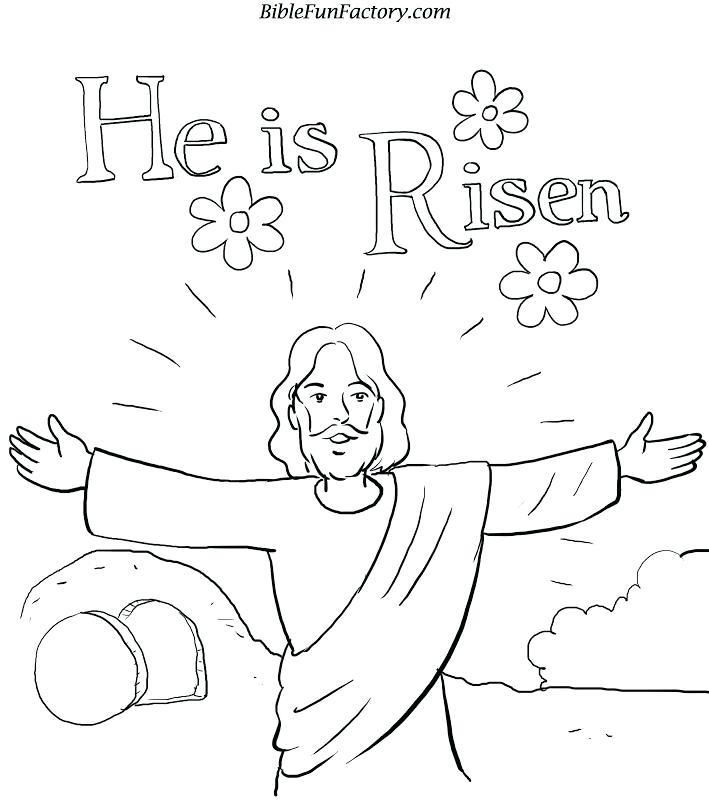 709x800 Christian Easter Coloring Pages 83 Plus Religious Coloring Sheets