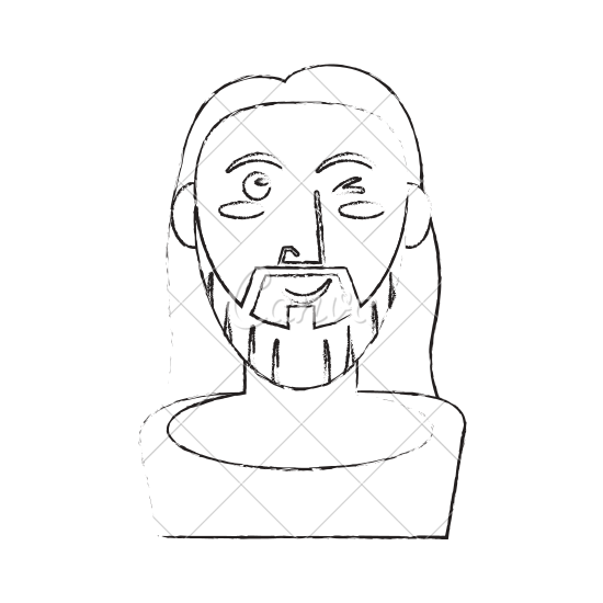 550x550 Jesus Christ Avatar Sketch
