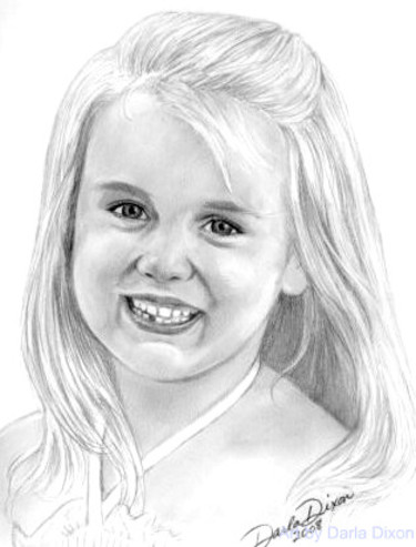 375x493 Photos Pencil Sketch Of Little Girl,