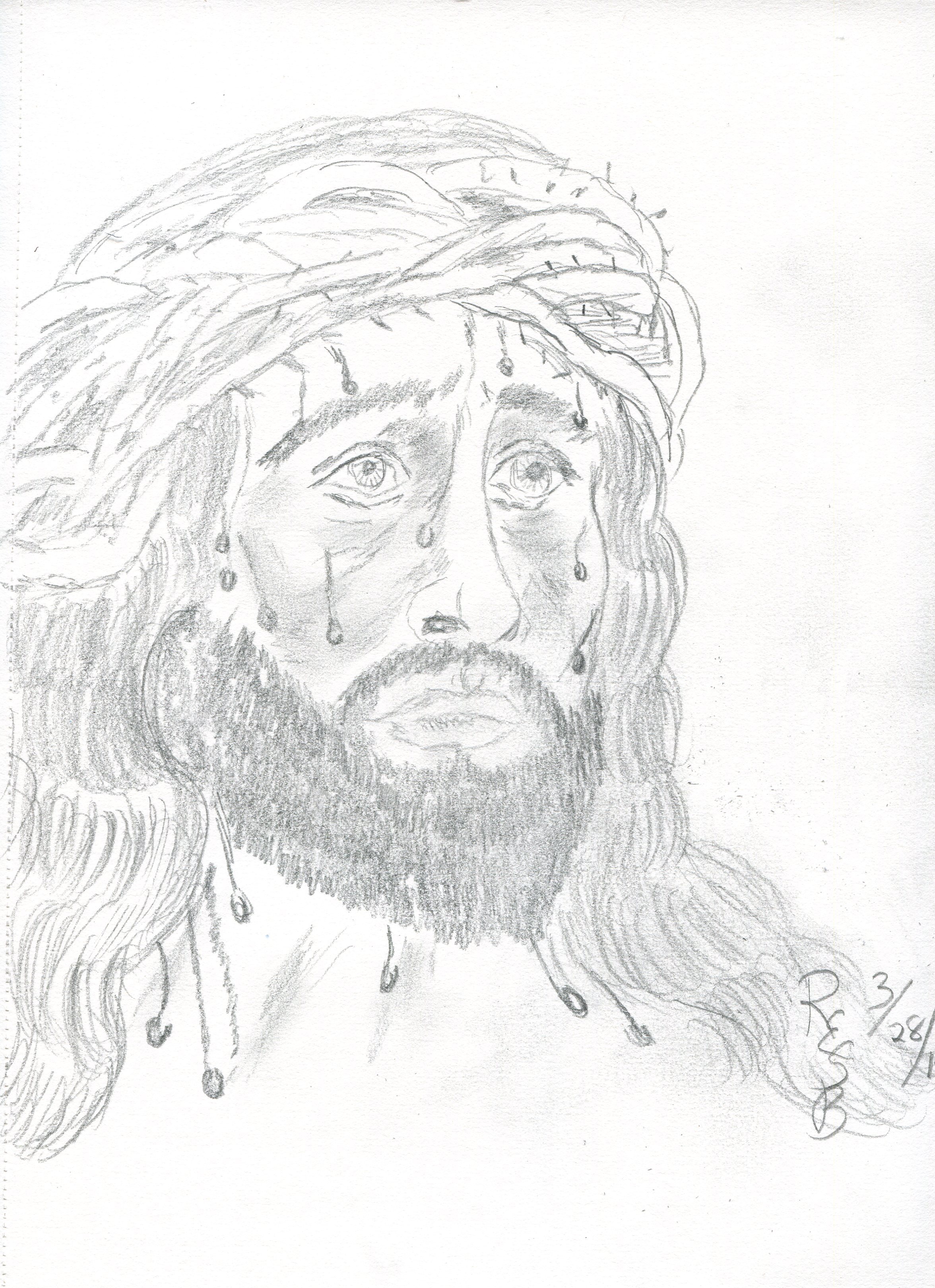 2352x3240 A Pencil Sketch March 28, 215 By Rhdda Ellen Stevens Bounds